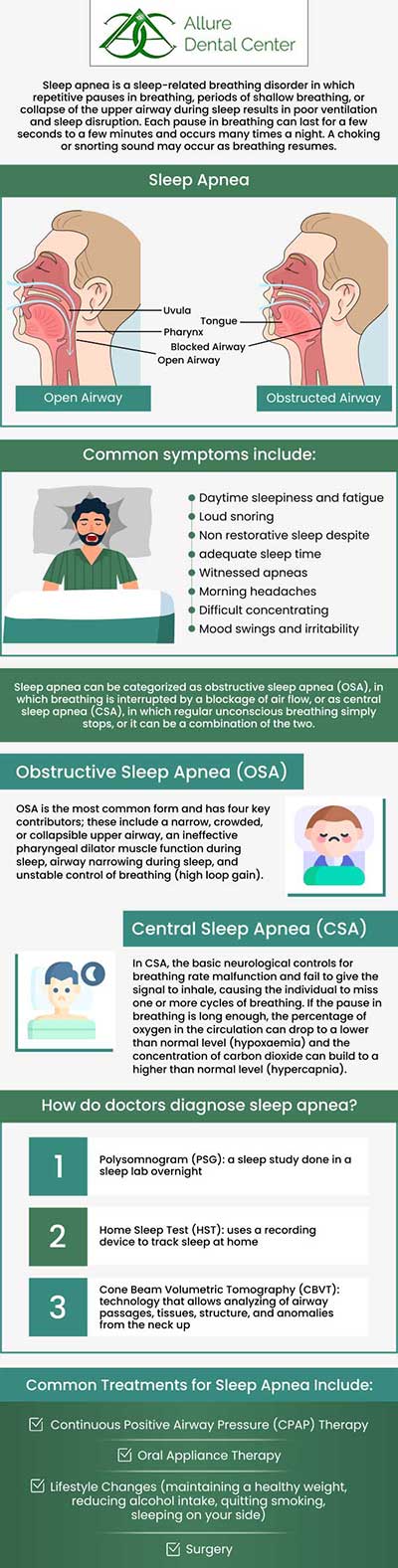 Sleep apnea is a medical condition in which you stop breathing while sleeping. The signs of sleep apnea may include snoring, headaches, and excessive tiredness. If you are looking for an experienced sleep apnea dentist, look no further! At ABC Dental Center, our experienced dentists Dr. Trinh Lee and Dr. Suzanna Lee provide non-invasive treatment options for patients suffering from sleep apnea. For more information, contact us or schedule an online appointment. We are conveniently located at 570 N Shoreline Blvd Mountain View, CA 94043.
